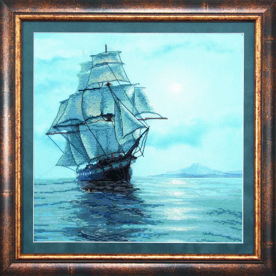 Набор для частичной вышивки крестом Чарівна Мить РК-069 "Лунное сияние". Catalog. Kits