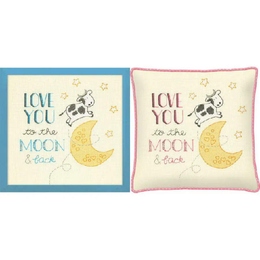 70-353468 Набір для вишивання хрестом DIMENSIONS To the Moon До місяця. Catalog. Kits