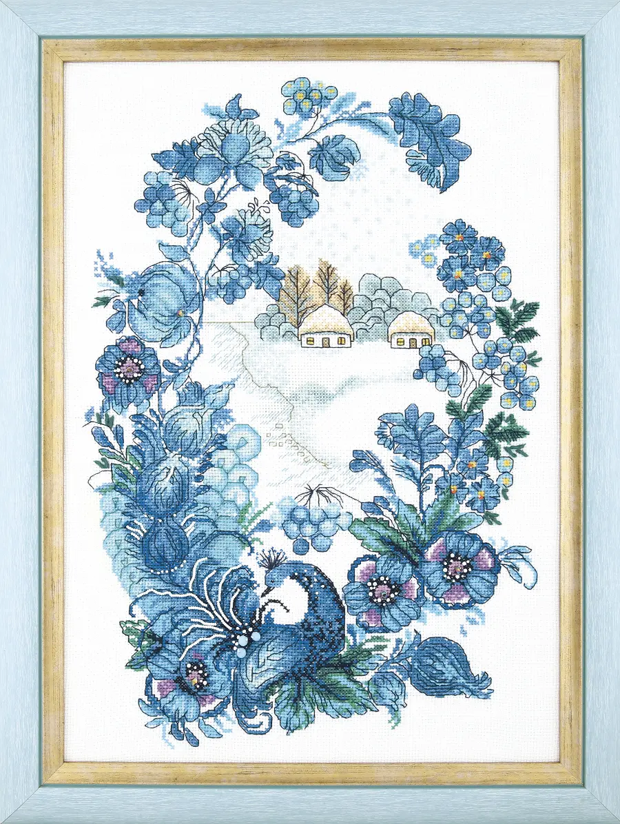 Набор для вышивки крестиком Чарівна Мить М-310 "Морозный узор". Catalog. Kits
