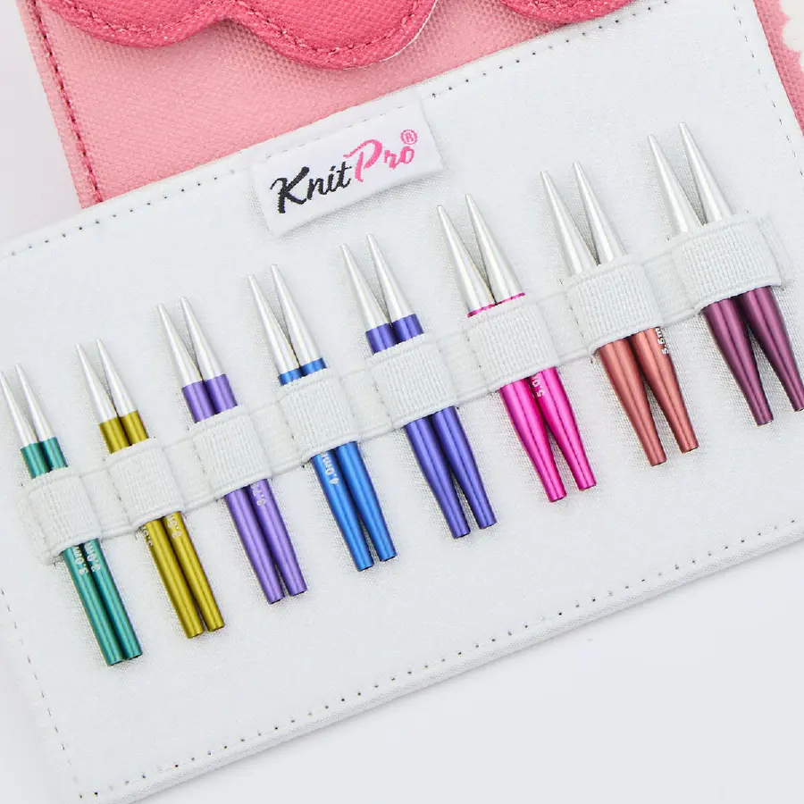 47432 Набір алюмінієвих знімних спиць Mini Zing KnitPro. Catalog. Knitting. Needle and crotchet kits