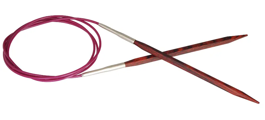 25355 Спицы круговые Cubics Symfonie-Rose KnitPro, 120 см, 5.00 мм. Catalog. Knitting. Needles