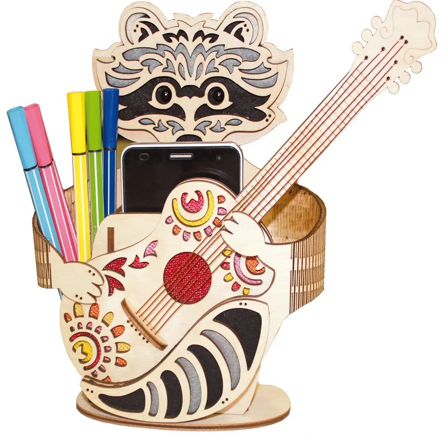 F-069 Набор-конструктор Чарівна Мить "Енот" . Catalog. Kits