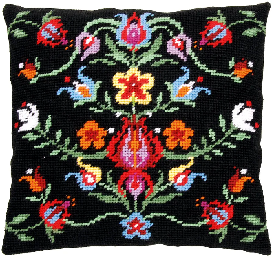 PN-0168251 Набор для вышивания подушки (гобелен) Vervaco "Folklore". Catalog. Kits