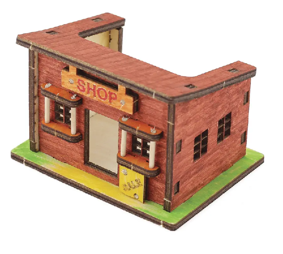 F-128 Набор - конструктор Чарівна Мить "Магазин". Catalog. Kits