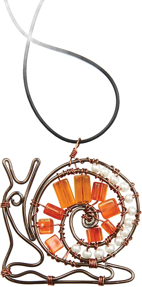 БП-237 Набор для изготовления подвески Crystal Art " Улитка" . Catalog. Kits