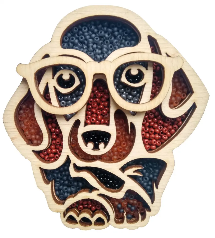 F-100 Набор для творчества Чарівна Мить Магнит "Собака умник". Catalog. Kits