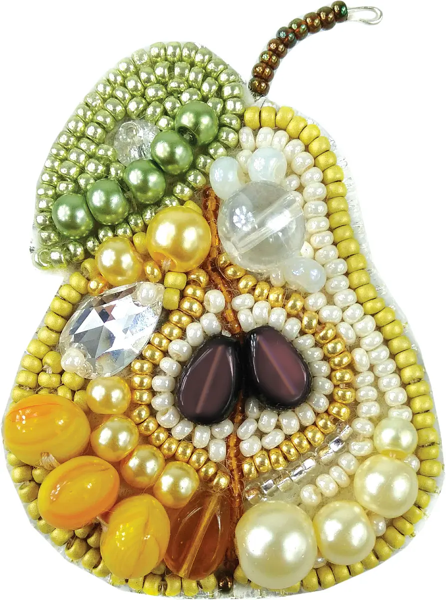 БП-205 Набор для изготовления броши Crystal Art "Груша" . Catalog. Kits