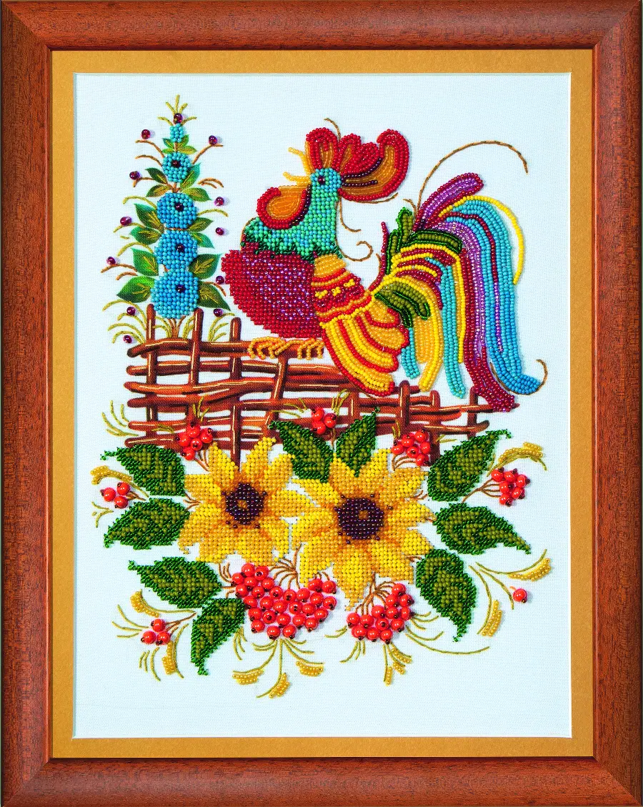 Набор для вышивки бисером Чарівна Мить Б-729 "Петушок". Catalog. Kits