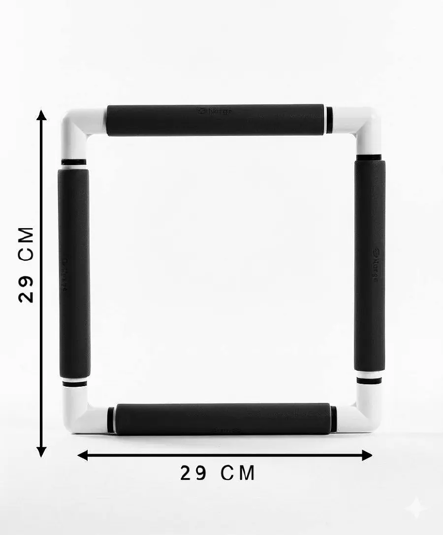270-2/чорні П`яльці з кліпсами Nurge 29х29 см. Catalog. Embroidery and sewing. Tambour