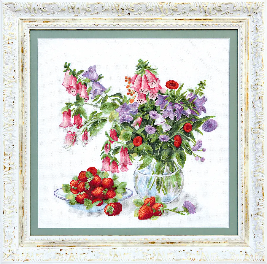 ВТ-128 Набор для вышивания крестом Crystal Art "Душистый натюрморт". Catalog. Kits