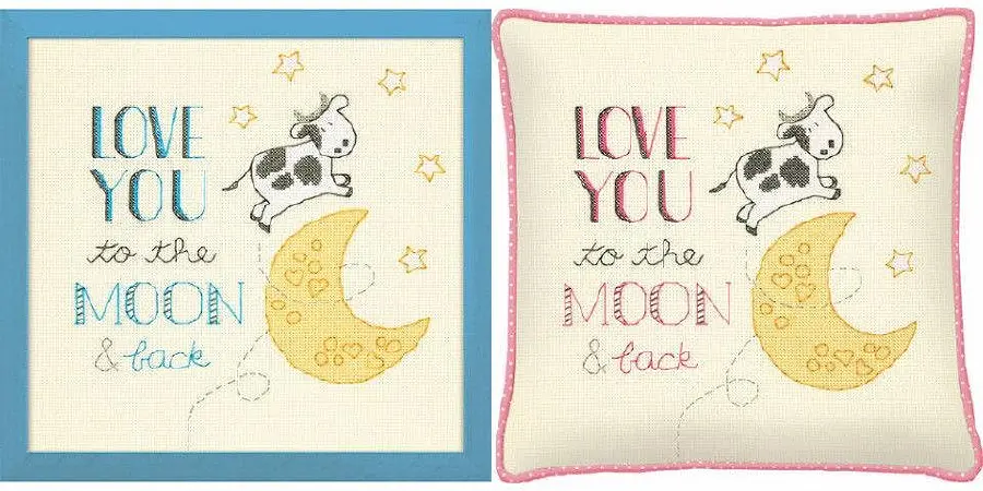 70-35346 Набор для вышивания крестом DIMENSIONS To the Moon "К луне". Catalog. Kits