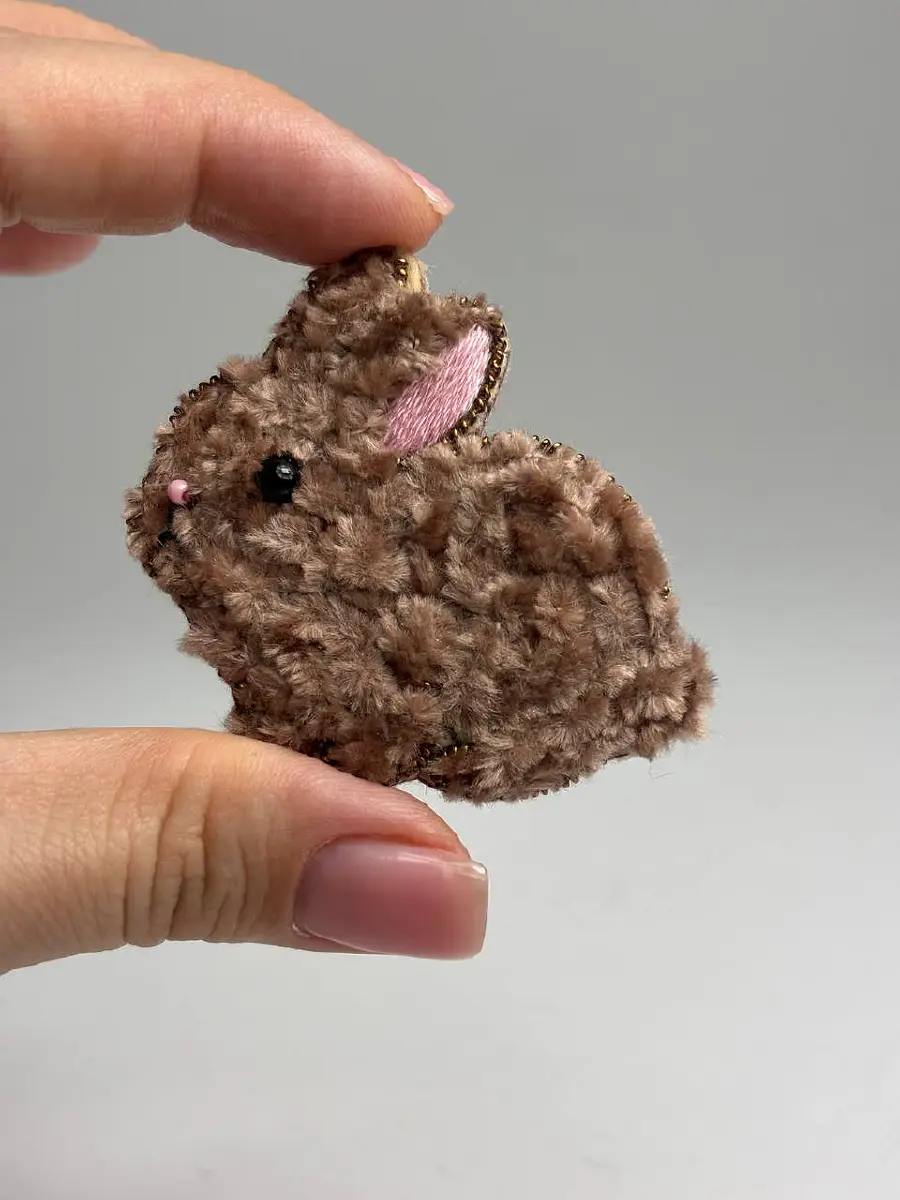 БП-377 Набір для виготовлення брошки Crystal Art Милий кролик. Catalog. Kits