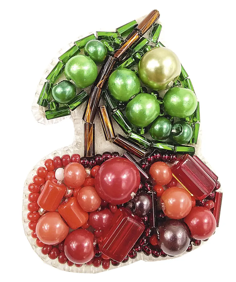 БП-243 Набор для изготовления броши Crystal Art "Вишенка". Catalog. Kits