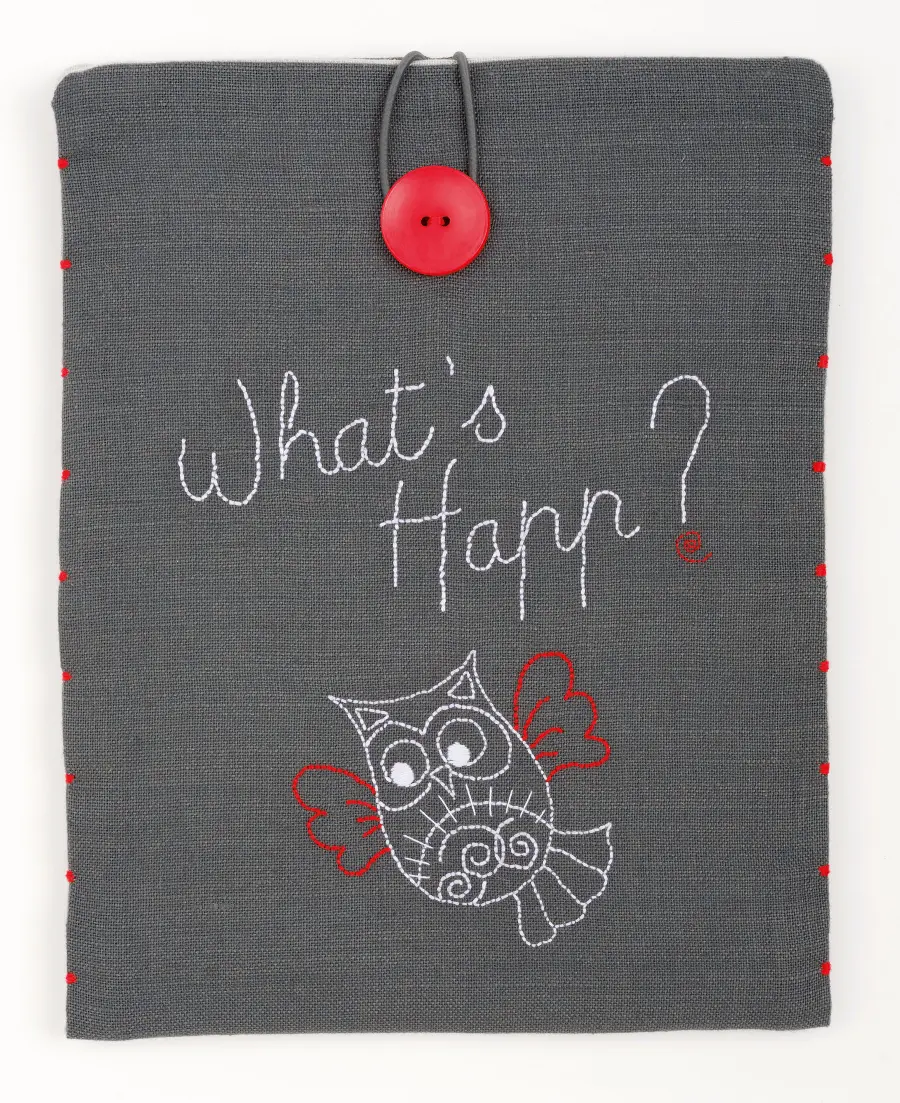 PN-0156719 Набор для вышивки гладью Vervaco Чехол для планшета "What's Happ". Catalog. Kits