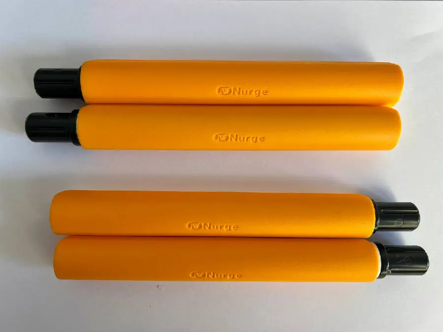 270-00/помаранчеві П`яльці з кліпсами Nurge запасні 18см.. Catalog. Embroidery and sewing. Tambour