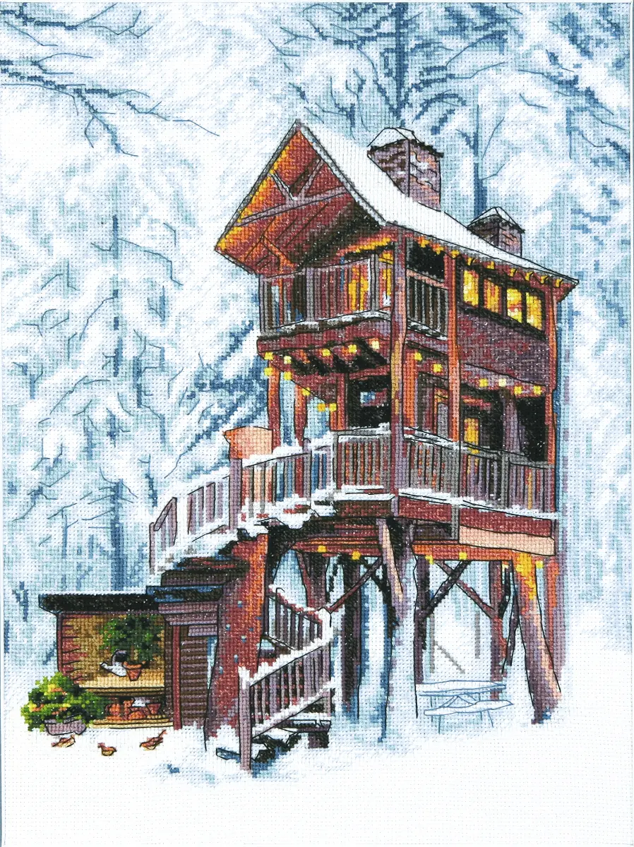 Набор для вышивки крестиком Чарівна Мить М-431 "Дом мечты". Catalog. Kits