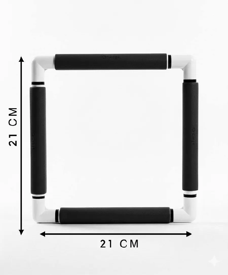 270-1/чорні П`яльці з кліпсами Nurge 21х21 см. Catalog. Embroidery and sewing. Tambour