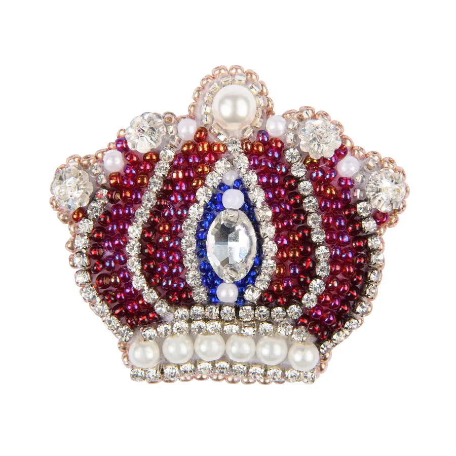 БП-358 Набір для виготовлення брошки Crystal Art Корона. Catalog. Kits