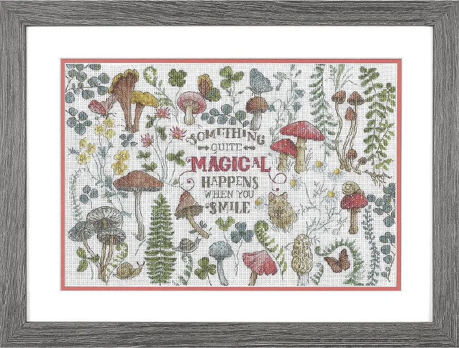 70-35430 Набір для вишивання хрестом «Woodland Magic//Магія лісу» DIMENSIONS. Catalog. Kits