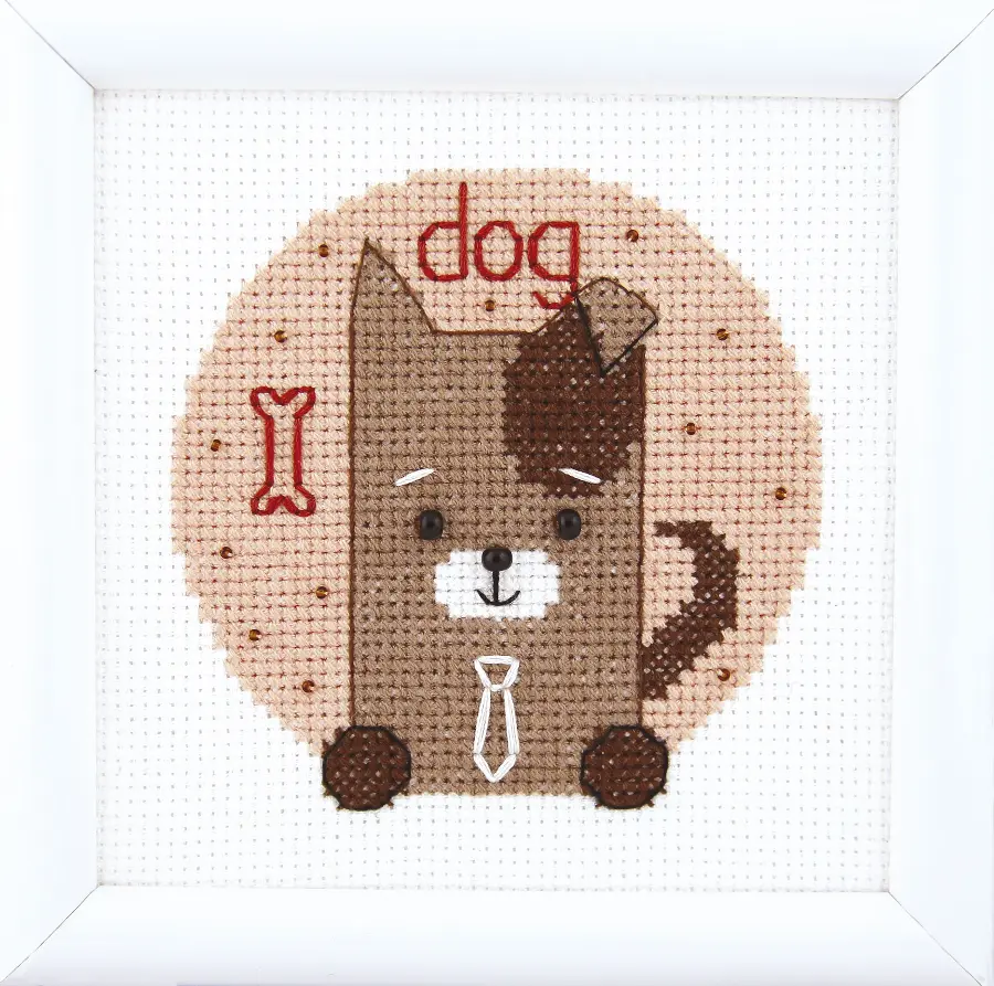 ВТ-203 Набор для вышивания крестом Crystal Art Серия "Мир животных". Catalog. Kits