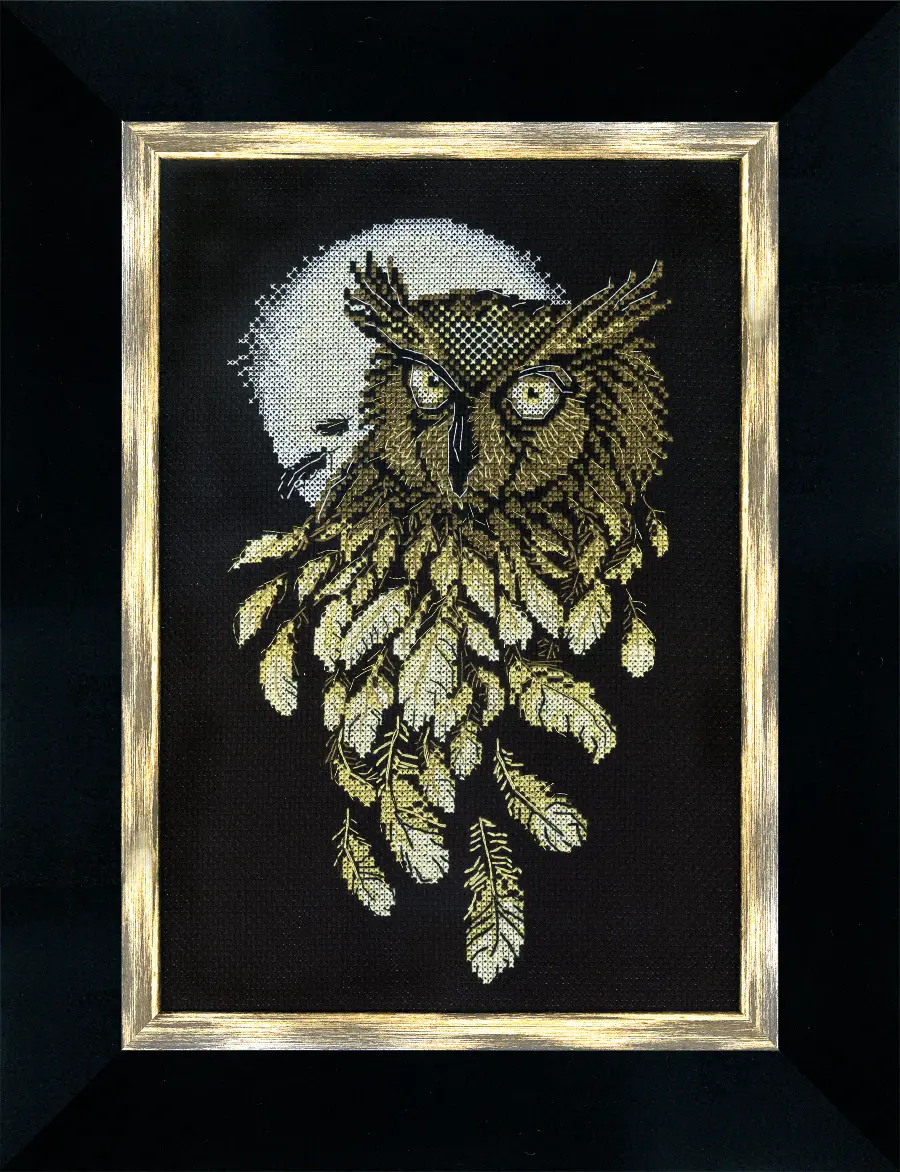 ВТ-123 Набор для вышивания крестом Crystal Art "Полнолуние". Catalog. Kits