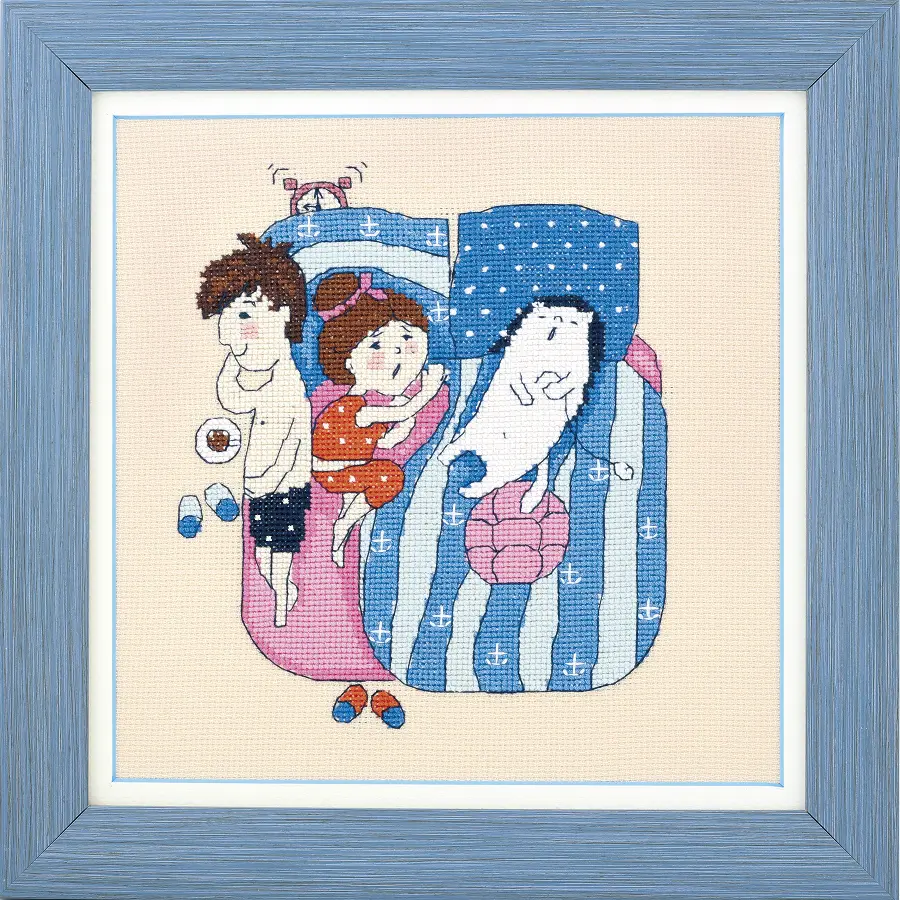 ВТ-227 Набор для вышивания крестом Crystal Art "Сладкое утро". Catalog. Kits