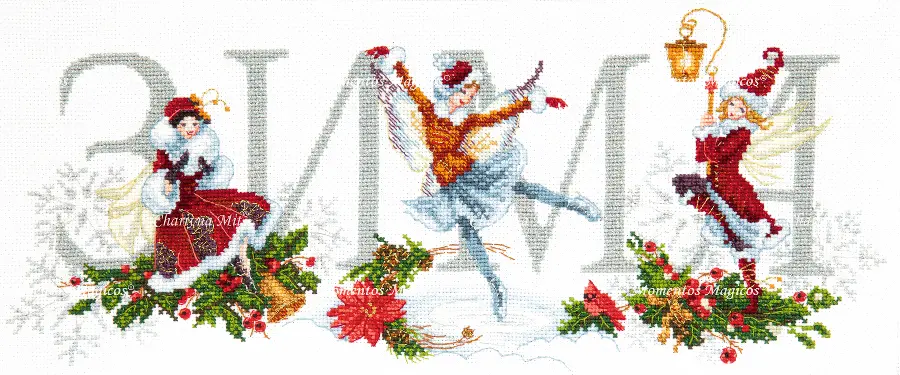 Набор для вышивки крестиком Чарівна Мить М-477 "Волшебство зимы". Catalog. Kits