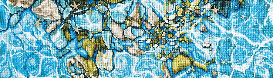 Набор для вышивки крестиком Чарівна Мить М-356 "Берег моря". Catalog. Kits