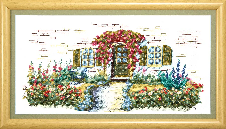 ВТ-006 Набор для вышивания крестом Crystal Art "Дачный уют". Catalog. Kits