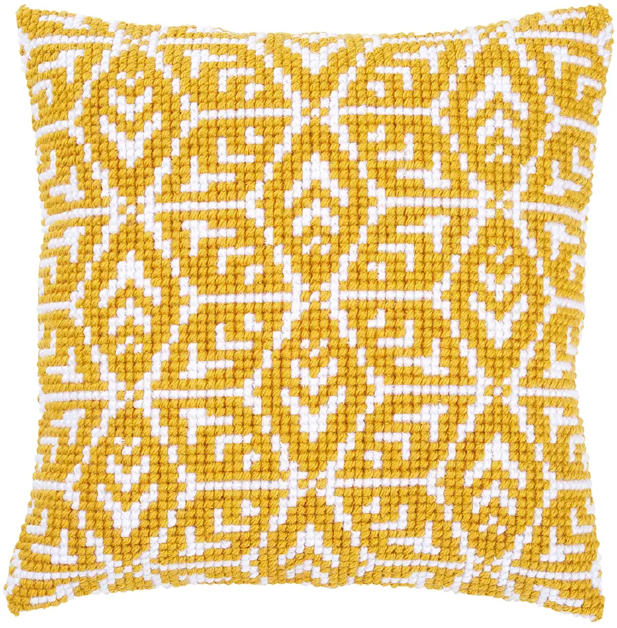 PN-0166924 Набор для вышивания крестом (подушка) Vervaco Geometric design "Геометрический дизайн". Catalog. Kits