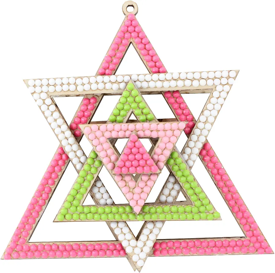 F-139 Набор новогоднее украшение из фанеры Чарівна Мить Новогодняя игрушка Серия "Яркие игрушки" . Catalog. Kits