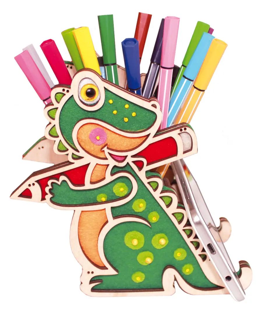 F-085 Набор-конструктор Чарівна Мить Подставка "Динозаврик". Catalog. Kits