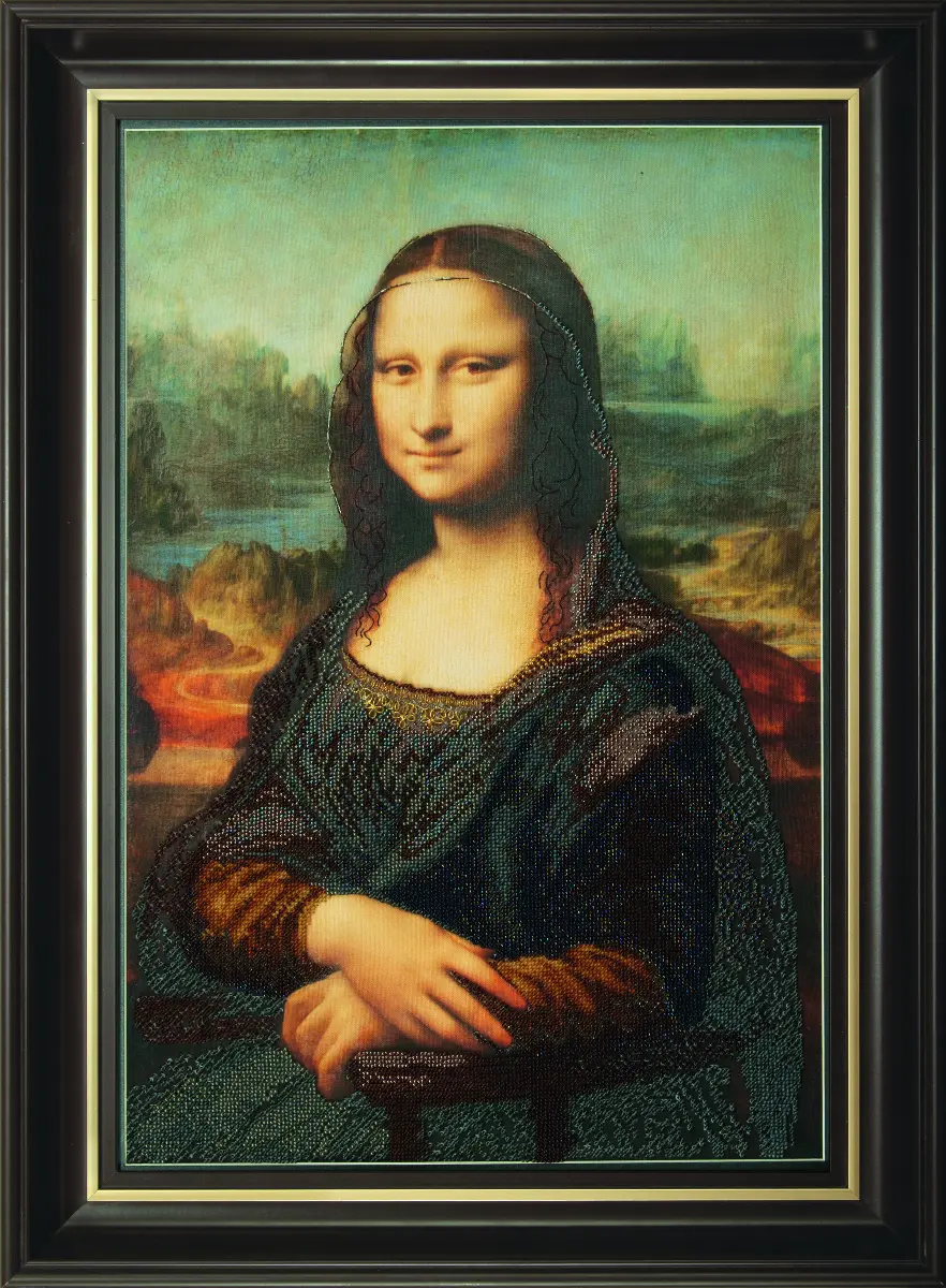 Набор для вышивки бисером Чарівна Мить Б-730 "Мона Лиза". Catalog. Kits