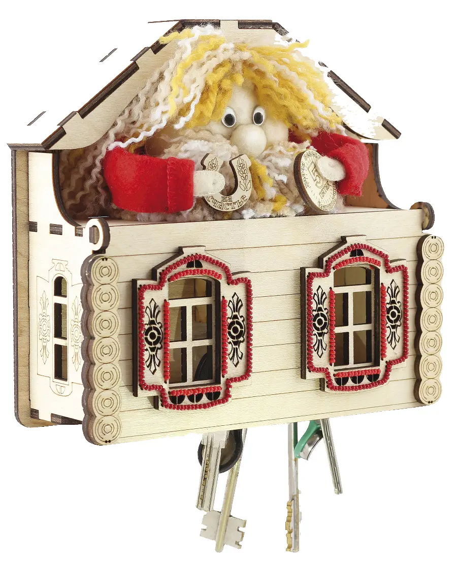 F-123 Набор-конструктор Чарівна Мить Ключница Домовенок "Благополучие в доме". Catalog. Kits