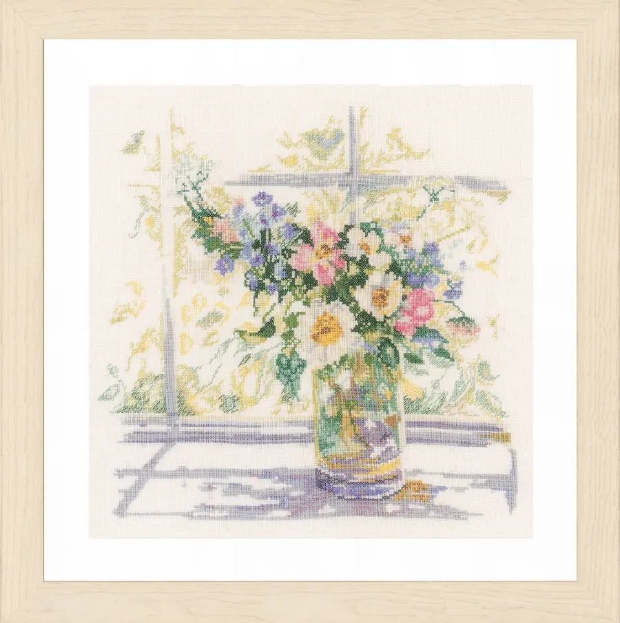 PN-0168743 Набор для вышивки крестом LanArte Bouquet of Flowers "Букет цветов". Catalog. Kits
