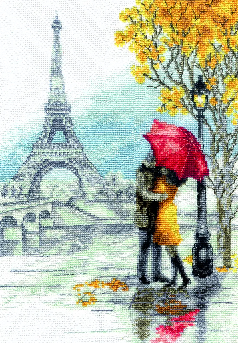 Набір для вишивання хрестиком Чарівна Мить М-581  Місто закоханих. Catalog. Kits