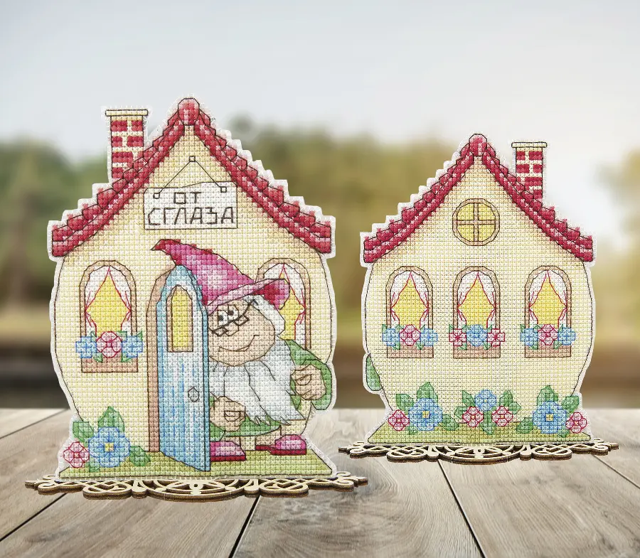 Т-65 Набор для вышивания крестом Crystal Art Серия "Обереги. Домовой". Catalog. Kits