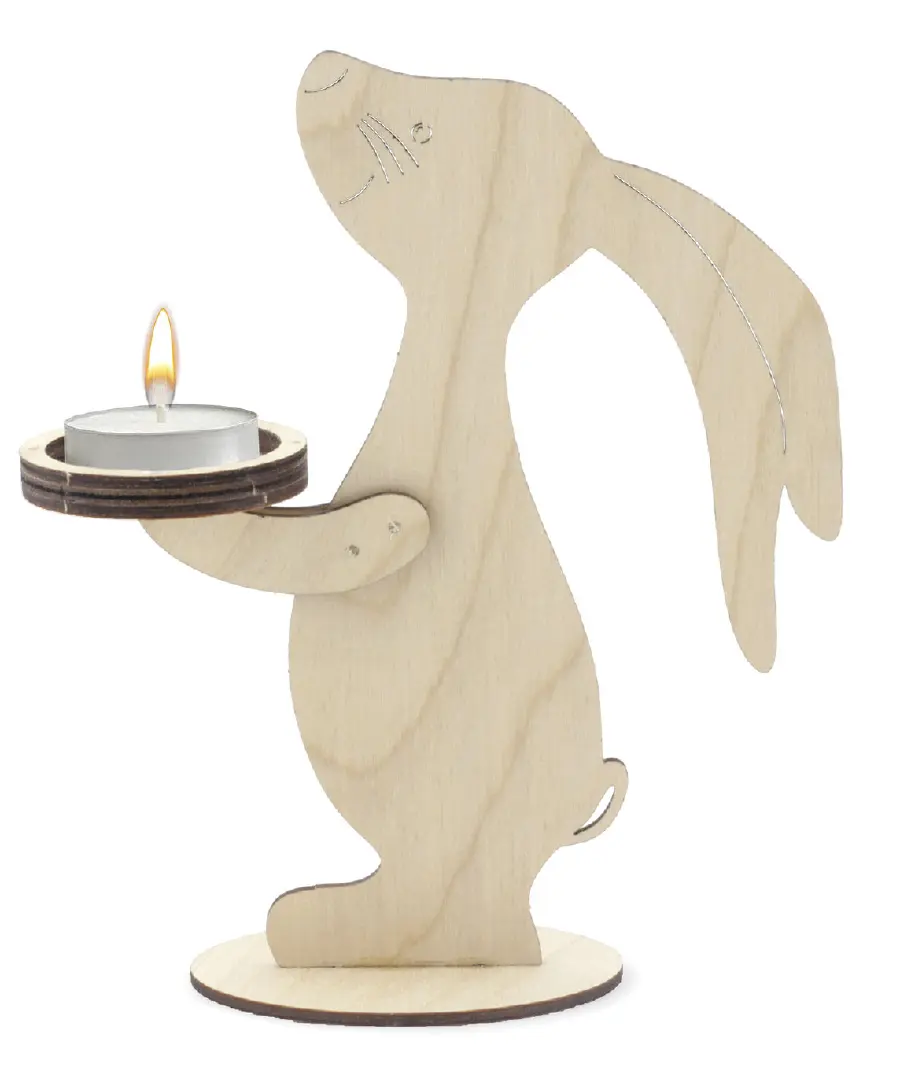 F-155 Набор-конструктор Чарівна Мить Подсвечник "Добрый зайчик". Catalog. Kits