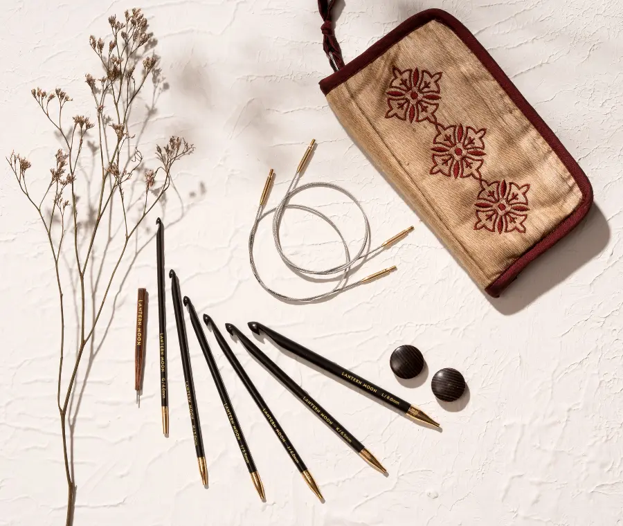 350321 Набор тунисских крючков Bequest Lantern moon KnitPro. Catalog. Knitting. Needle and crotchet kits