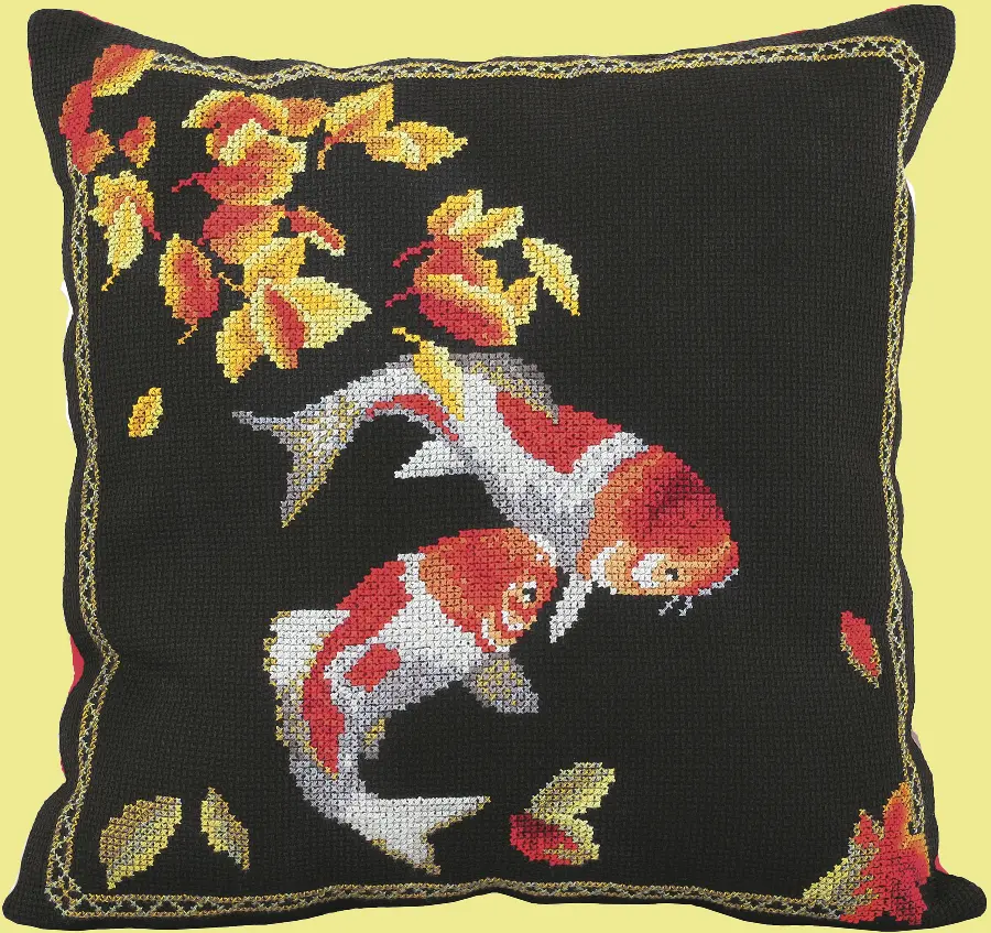 Набор для вышивки крестиком Чарівна Мить М-317 "Два карпа". Catalog. Kits