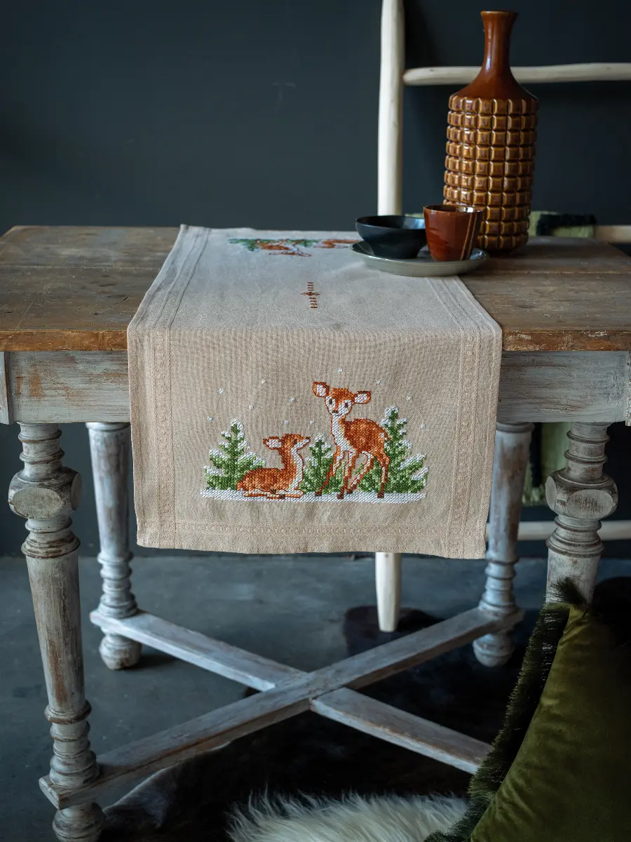 PN-0198692 Набор для вышивания крестом (дорожка на стол) Vervaco . Catalog. Kits