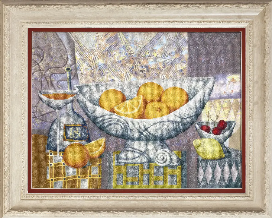 Набор для частичной вышивки крестом Чарівна Мить РК-133 "Апельсины, созревшие в теплых лучах солнца". Catalog. Kits