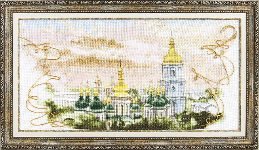 Набор для вышивки крестиком Чарівна Мить М-320 "Золотые купола". Catalog. Kits