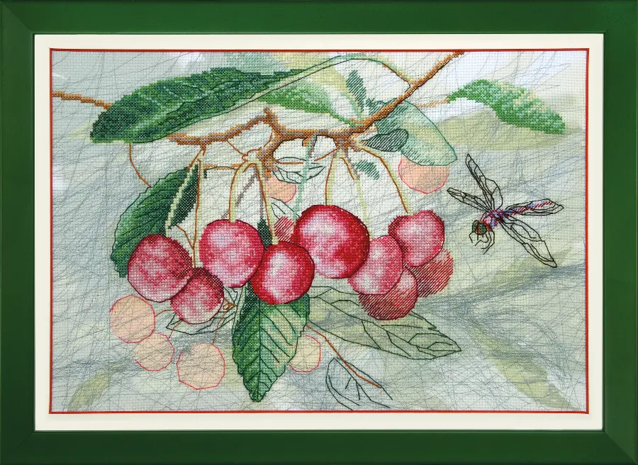 ВТ-506 Набор для частичной вышивки крестиком Crystal Art "Летний набросок". Catalog. Kits