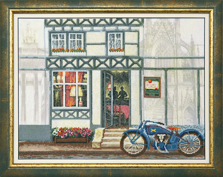 ВТ-522 Набор для частичной вышивки крестиком Crystal Art "Путешествие по Германии". Catalog. Kits