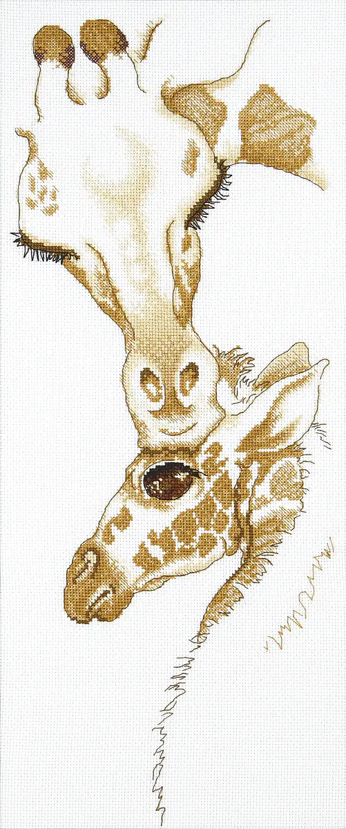 Набор для вышивки крестиком Чарівна Мить М-351 "Мамин поцелуй". Catalog. Kits