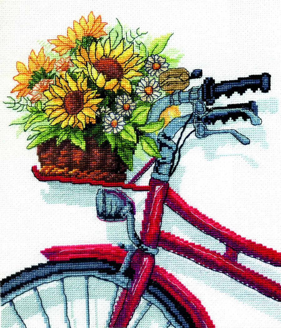 Набір для вишивання хрестиком Чарівна Мить М-566 Сонце у кошику. Catalog. Kits