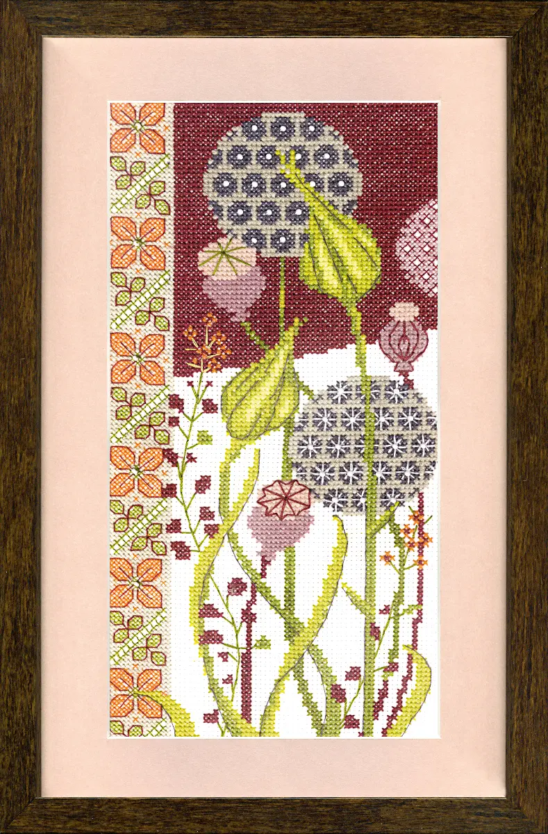 ВТ-150 Набор для вышивания крестом Crystal Art "Полевой мак". Catalog. Kits