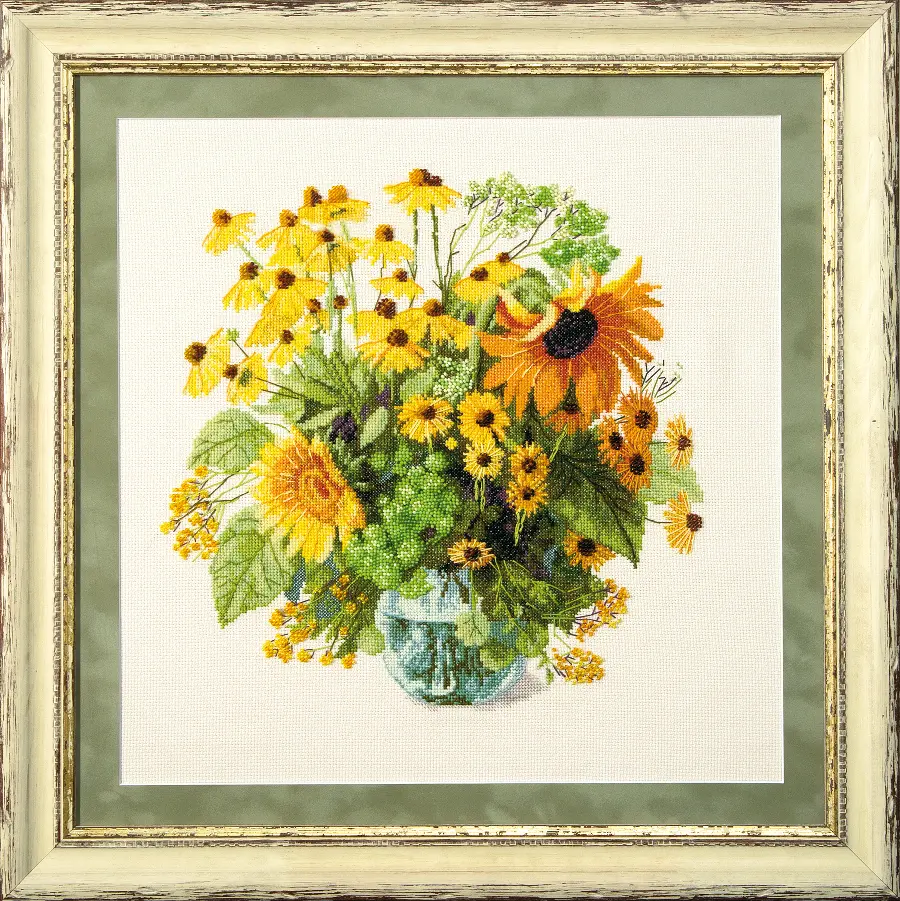 Набор для вышивания Чарівна Мить М-213 По мотивам Марии Павловой "Солнечный букет". Catalog. Kits
