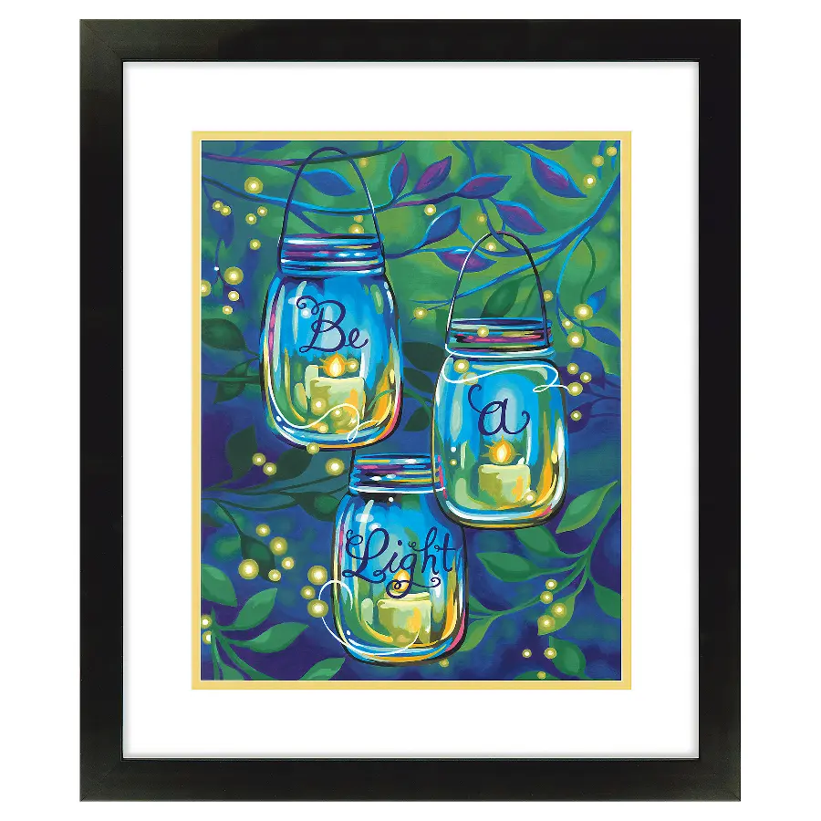 73-91774 Набор для рисования красками по номерам Be a light "Будь светом" Dimensions. Catalog. Kits